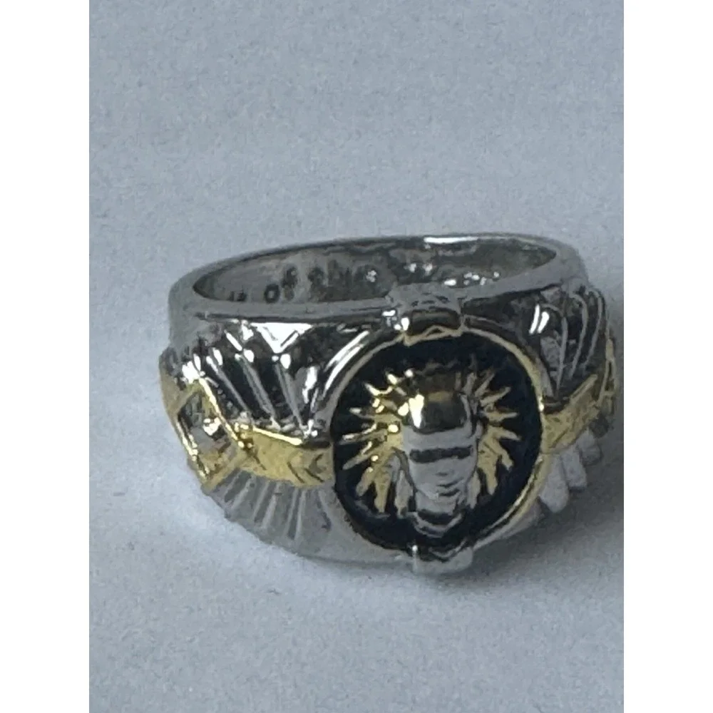 Spirit of the Warrior Two Tone Chief Ring Size 9 – New Without Tags
